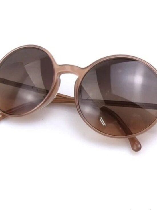 Auth CHANEL CC Logo Sunglasses Beige Plastic - 56541a main image 10